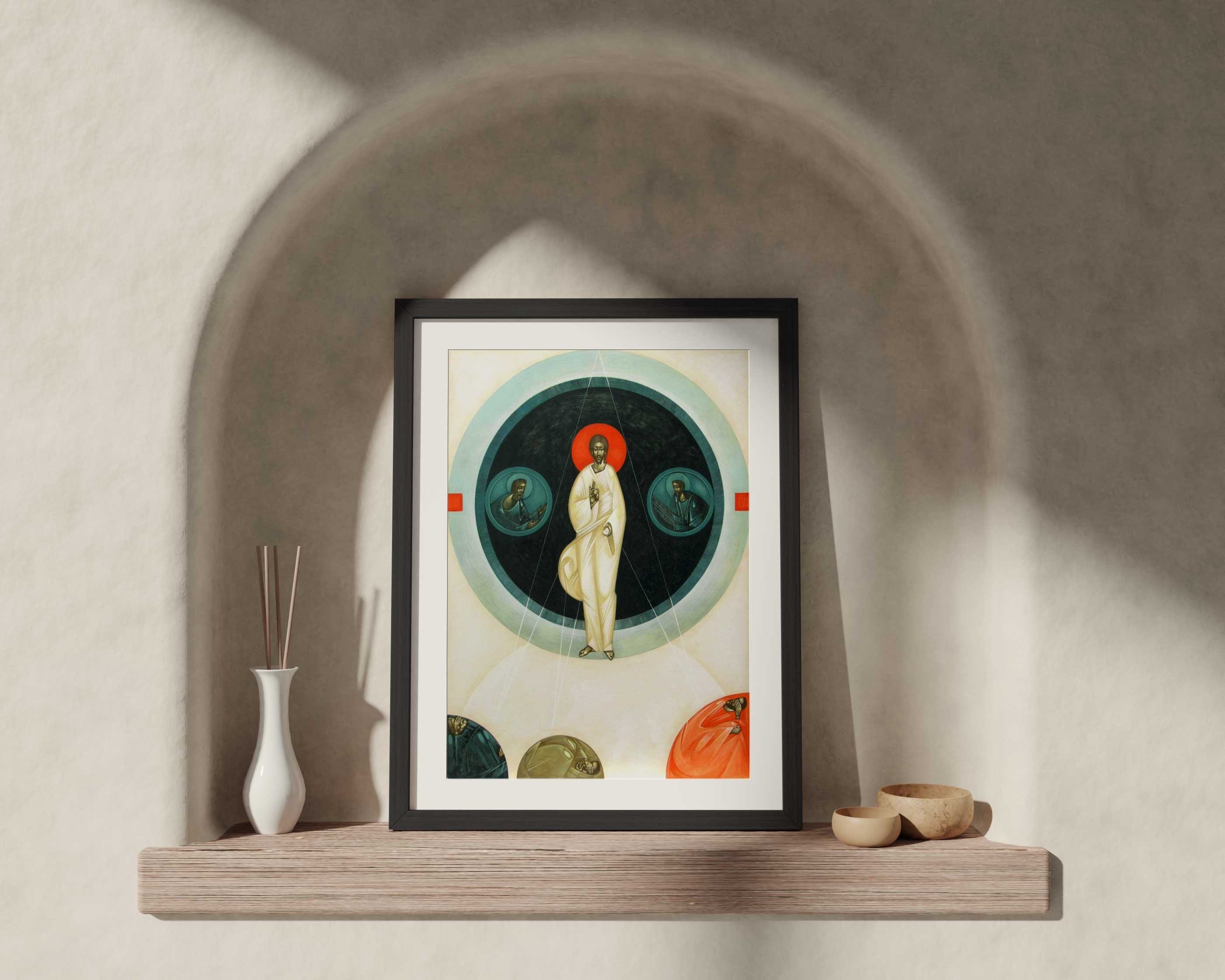 ジョン・ピトレー　『フリーダム』版画 Ikona Przemienienia Pańskiego, seria ikon świątecznych, wydruk