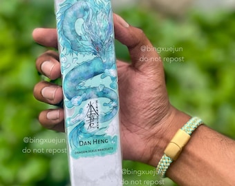 Dragon Scale Bracelets | Dan Heng [HONKAI STAR RAIL] | Hand-braided Kumihimo Braided Cord Thread