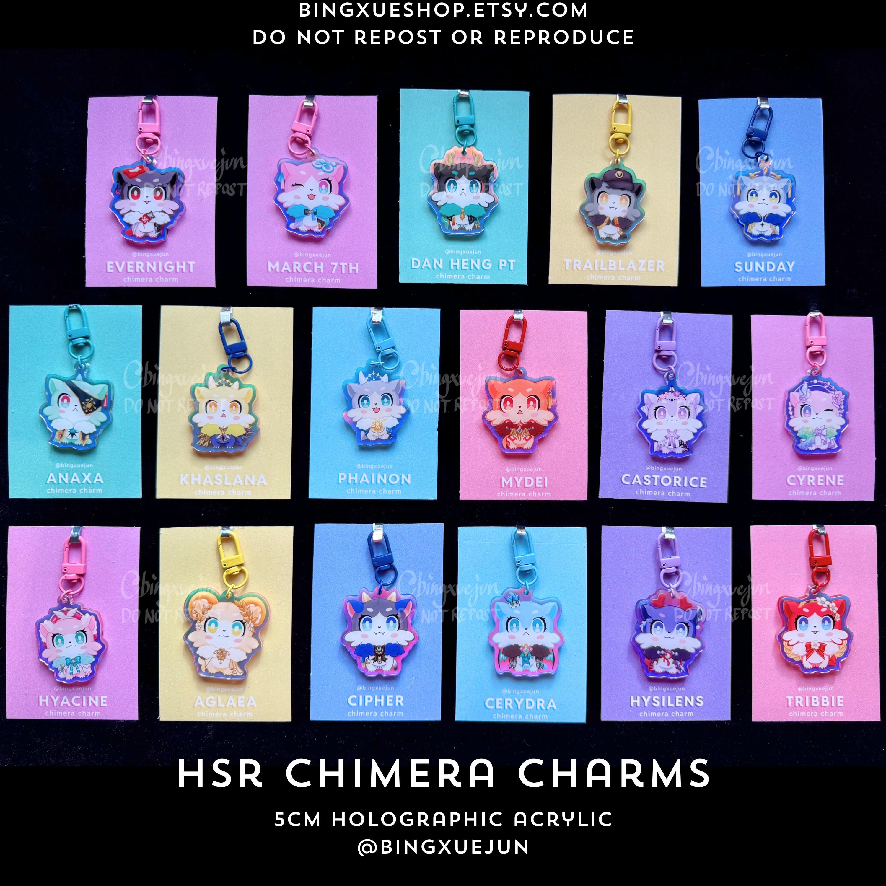 high&low クリアチャーム NEW | Chrysos Heirs Chimera Charms | HSR Honkai Star Rail
