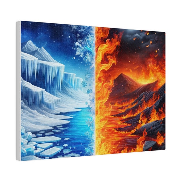 Elemental Contrast Canvas Art (Matte Canvas, Stretched, 0.75)