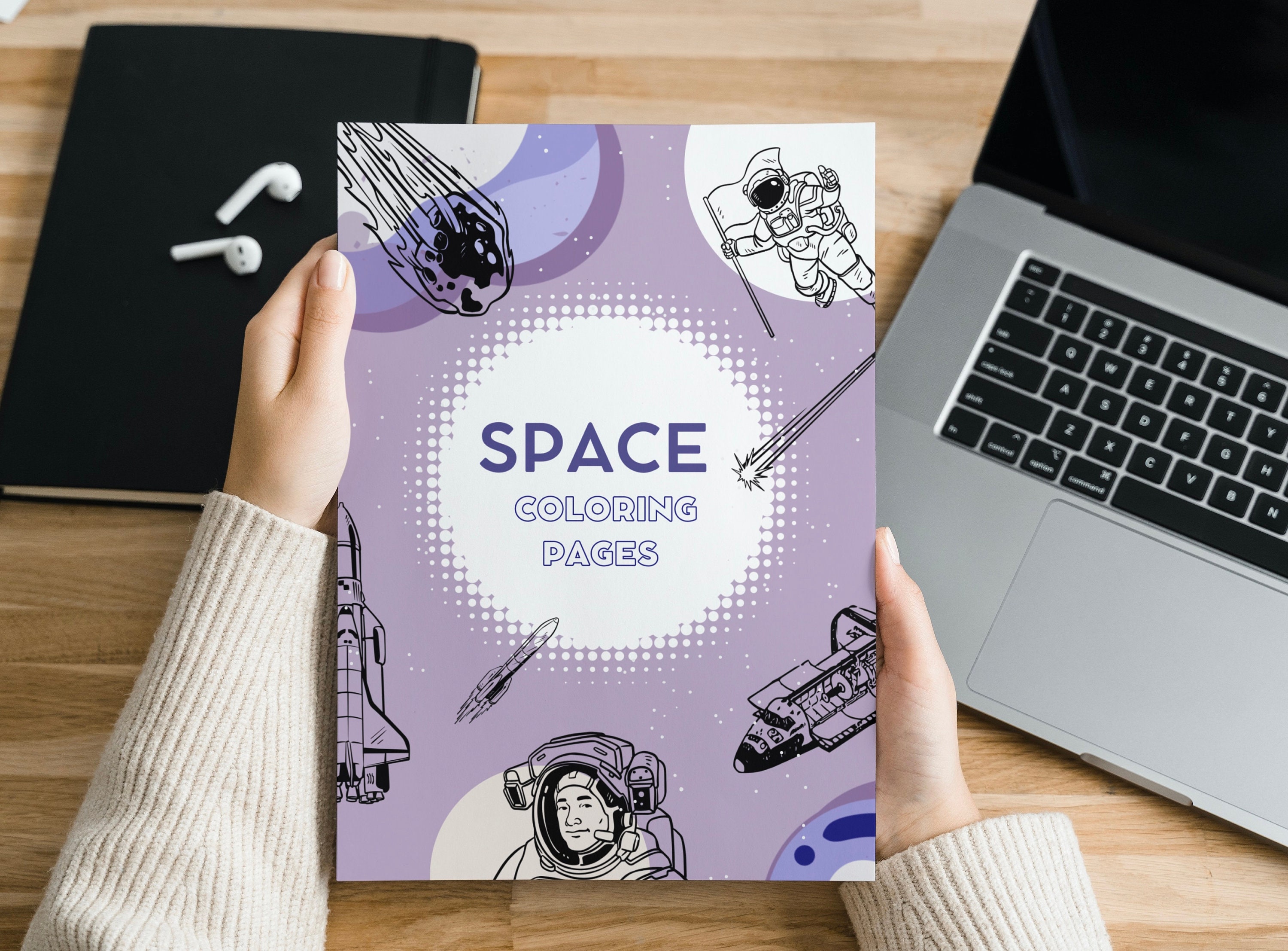 Space Coloring Pages 10 Coloring Pages PDF Digital - Etsy