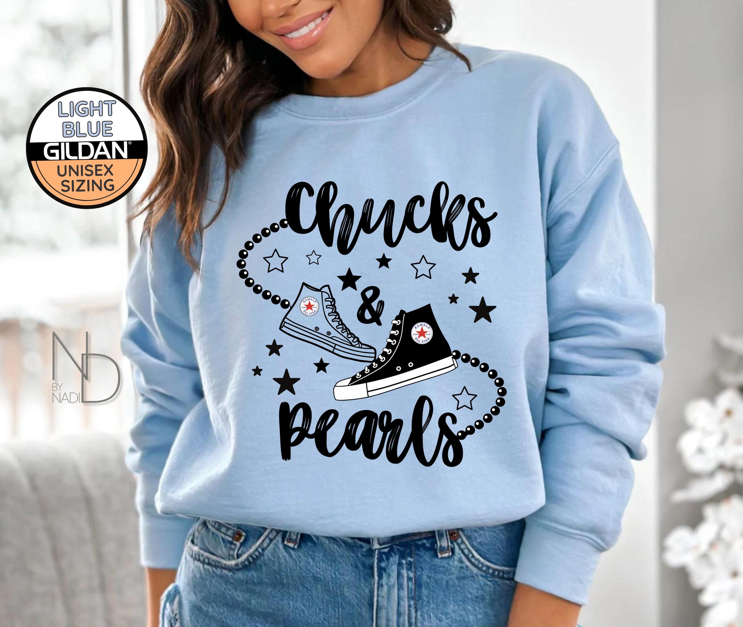 Chucks and pearls sweatshirt shop