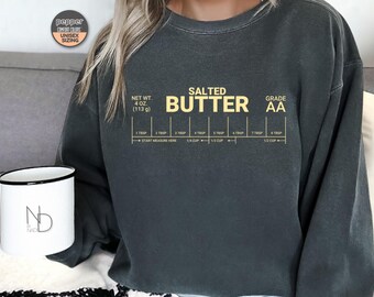 Salted Butter Gender-Neutral Comfort Colors 1566 Sweatshirt
