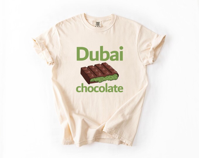 Dubai Chocolate Gender-Neutral Comfort Colors® 1717 Shirt