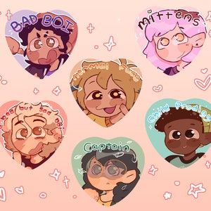 The Owl House Buttons