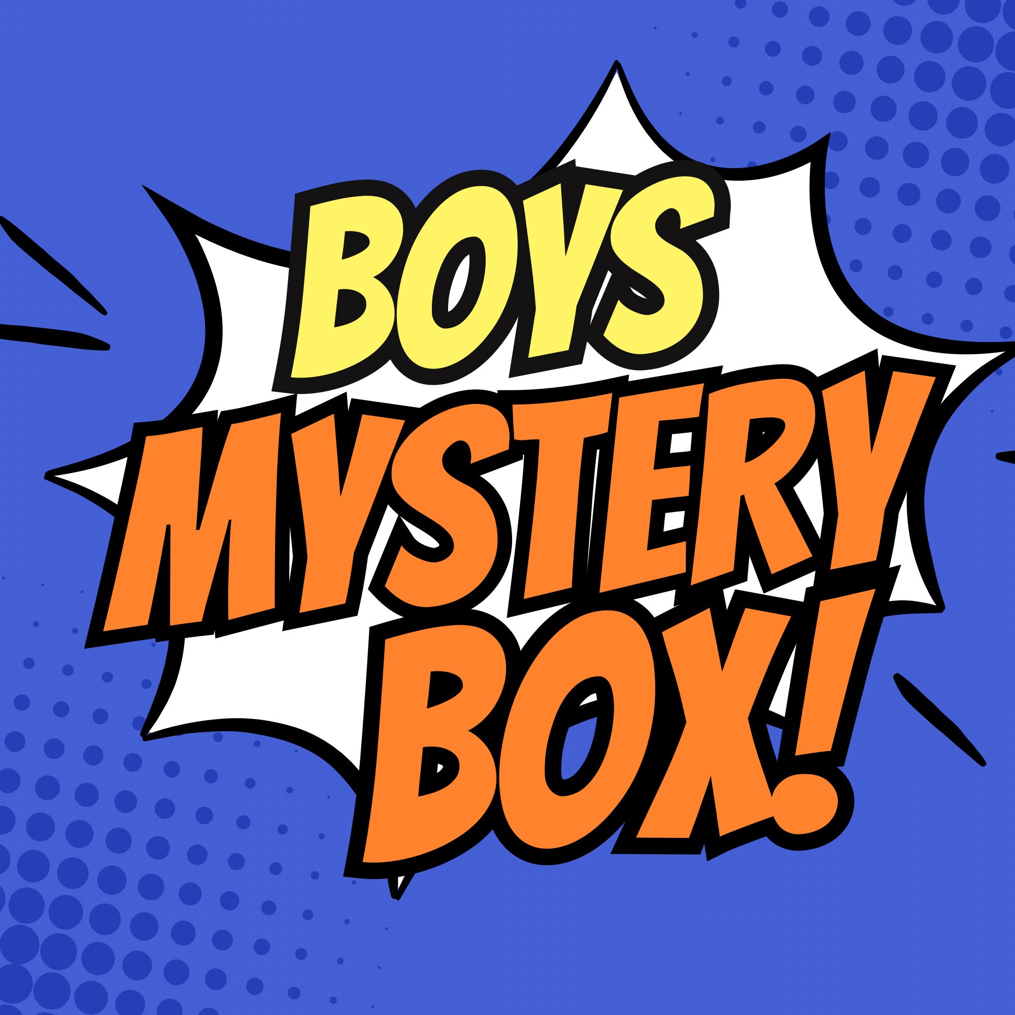 Boys Mystery Box, Kids Mystery Boxes, Lucky Dip, Childrens Mystery Box