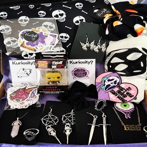 Gothic Mystery Box, Goth Mystery Box, Horror, Lucky Dip, Witch, Grab Bag, Alternative, Gothic Jewellery, Accessories, Gothic Clothing, UK