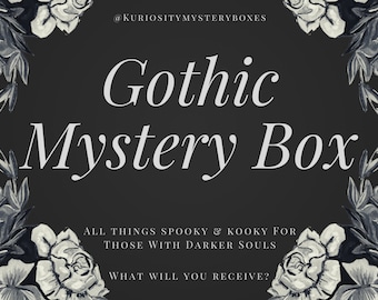 Mystery Box, Goth Mystery Box, Horror, Lucky Dip, Witch, Grab Bag, Alternative, Goth Jewellery, Accessories