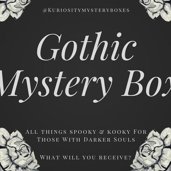 Mystery Box, Goth Mystery Box, Horror, Lucky Dip, Witch, Grab Bag, Alternative, Goth Jewellery, Accessories