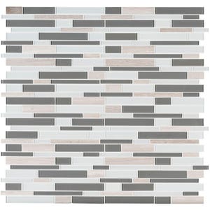 Gray Cliff Interlocking 4mm - Glass Tile