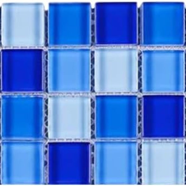 TGMD-DVG 4x12 Blue Lineup Border Glass Pool Bathroom Tile (12)