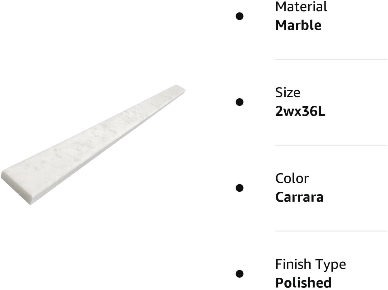 Window Sill and Door Marble Threshold Polished Double Beveled (carrara ...