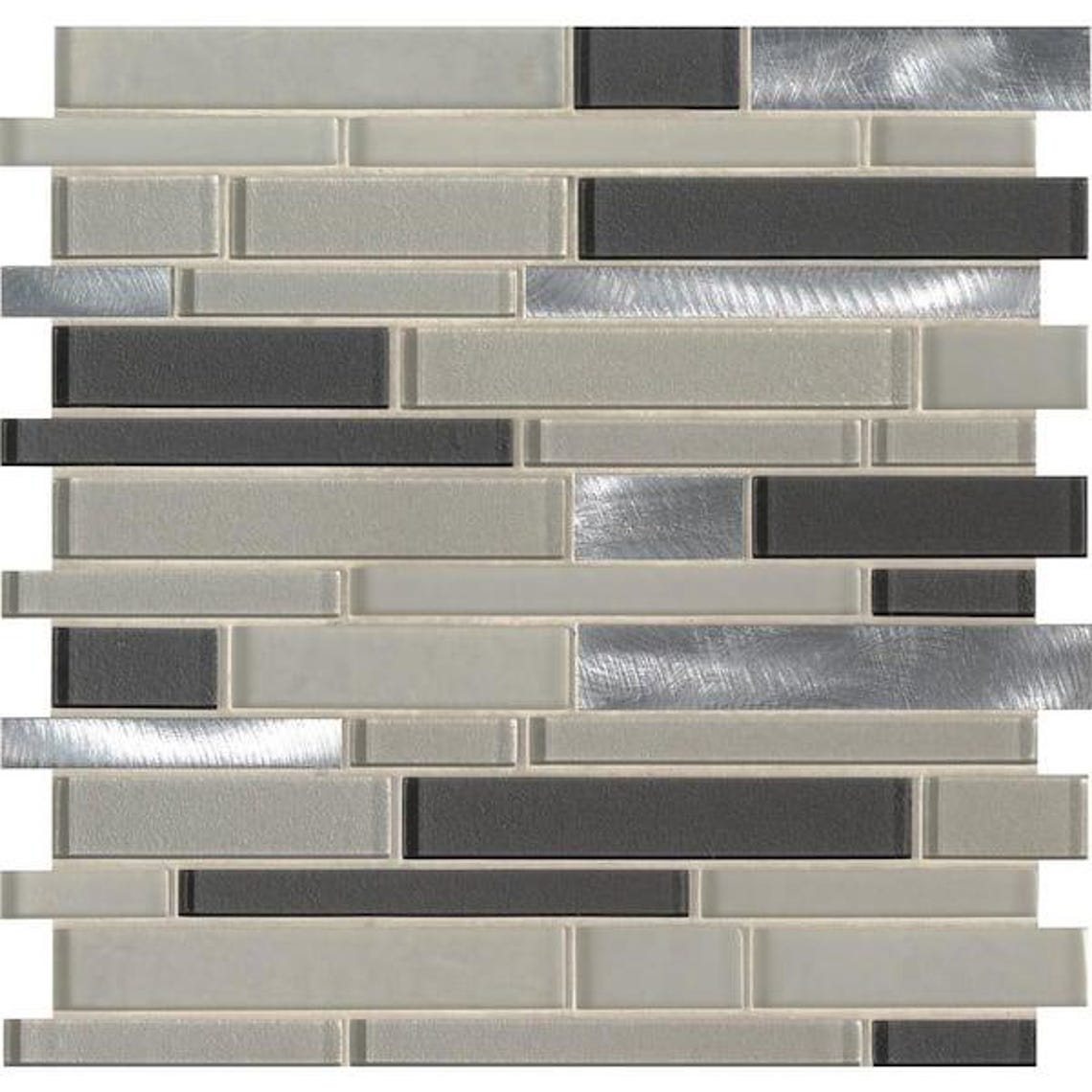 Detroit Interlocking Textured Multi-surface Mesh-mounted Mosaic Tile - Etsy