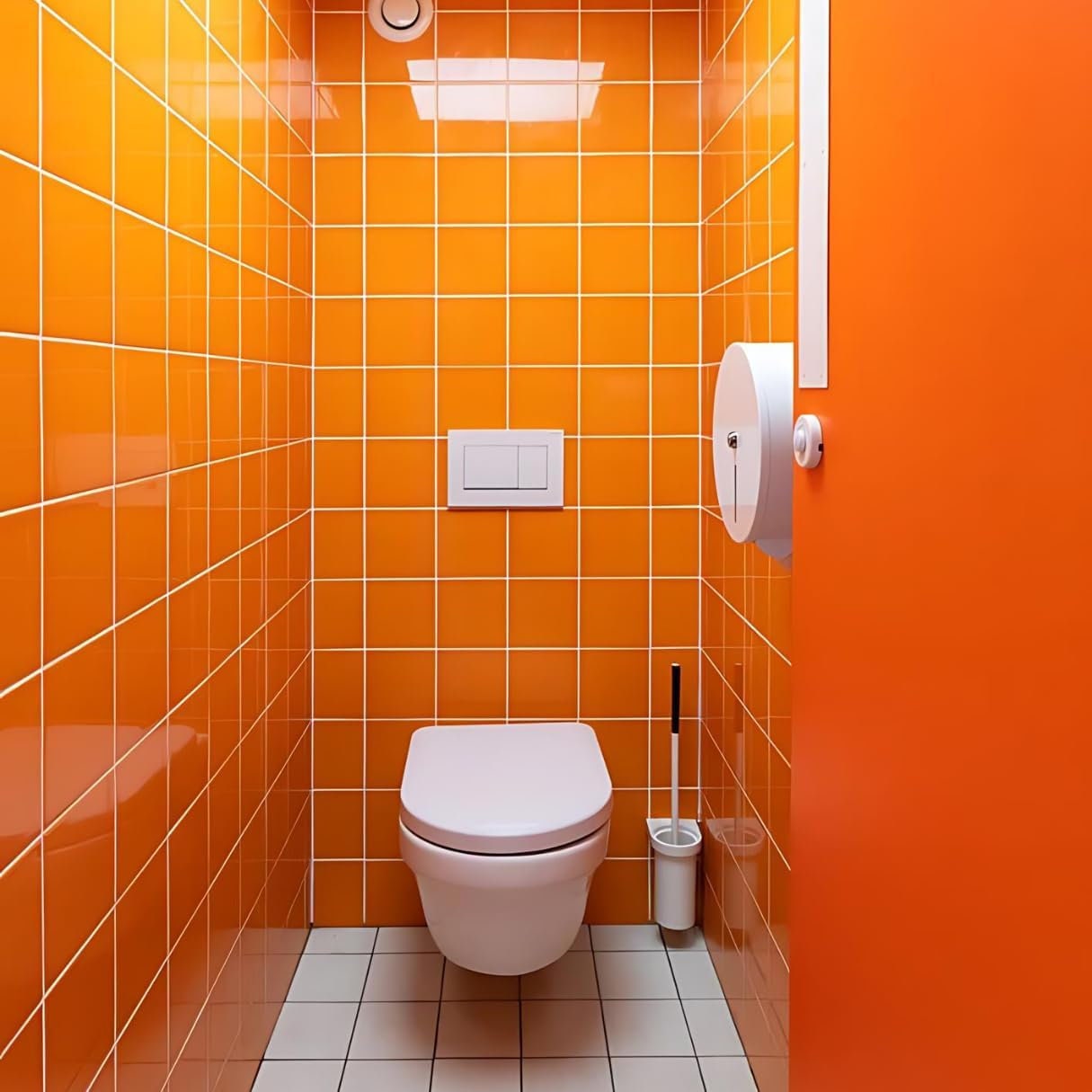 4.25 Inch Subway Square 4x4 Ceramic Tile Shower Bathroom Kitchen ...