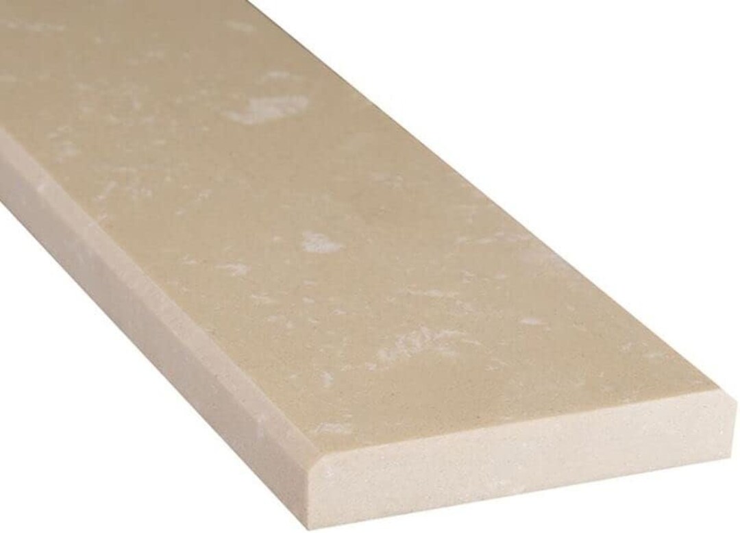Beige Botticino Engineered Marble Threshold, Polished Double Beveled - Etsy