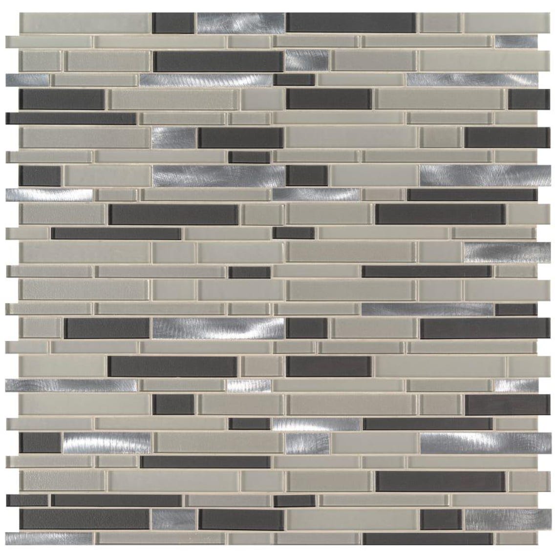 Detroit Interlocking Textured Multi-surface Mesh-mounted Mosaic Tile - Etsy