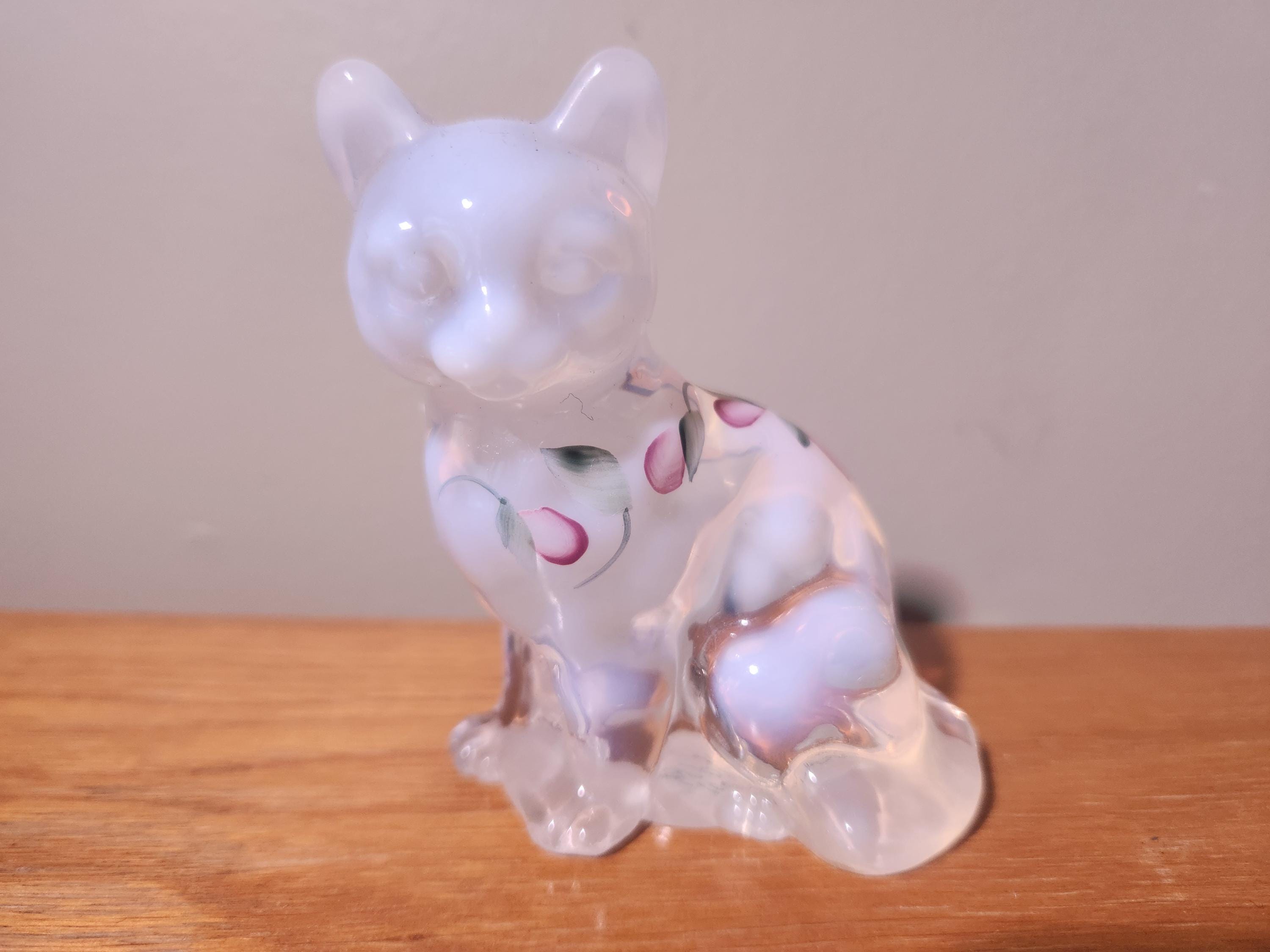 Fenton Cat Figure - Etsy Fenton Cat Figure - Etsy