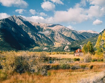 Fall Cabin in the Mountains of Colorado