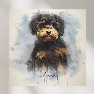 Watercolor Pet Portrait From Photo/Watercolor Painting from Photo/Personalised Painting From Photo/Digital Watercolor art