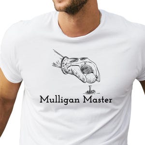 Mulligan Master Unisex Heavy Cotton Tee - Casual Golf Shirt, Gift for Golf Lovers, Sports Apparel, Fun Golf Saying Tee, Everyday Comfort