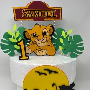 The Lion King Cake Topper - Lion King Party - Lion King Birthday