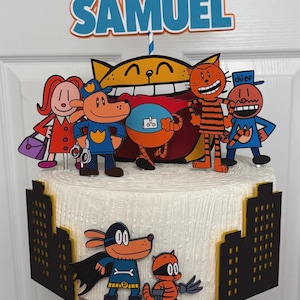 Dogman Cake Topper