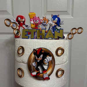 Sonic3 Cake Topper