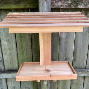 Squirrel Feeder Pavilion