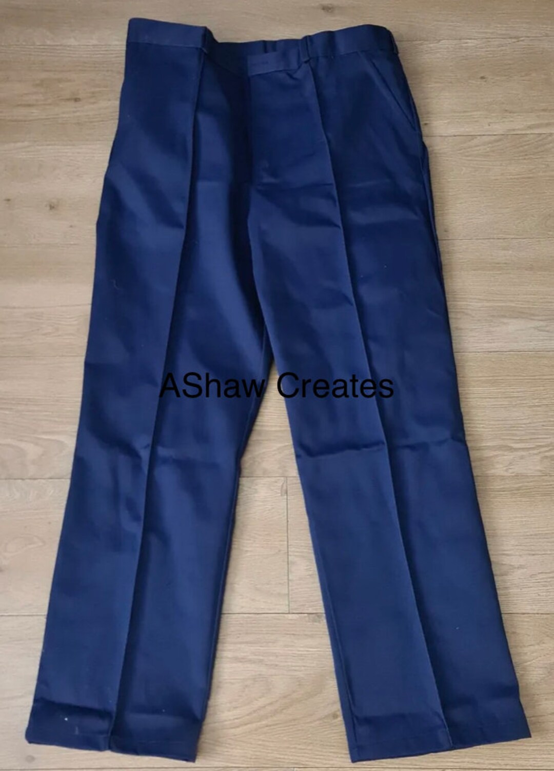 Mens Work Pants Heavy Duty Canvas in Navy Etsy