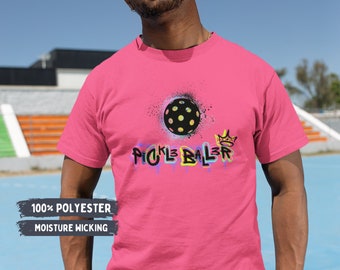 Pickleball, Pickleball Gift, Pickleball Shirt, Baller, Pickleball Moisture Wicking Shirt