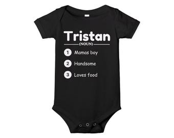 Custom Baby Onesie® - Personalized Baby Bodysuit - Funny Baby Shower Gift - Newborn Outfit - Baby Name Onesie - Pregnancy Announcement