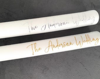 Personalized Foam LED Glow Sticks! - Ideal for Wedding Favours, Hen Dos, and Stag Parties