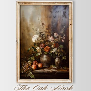 Printable Still Life Painting Vintage Farmhouse Wall Art - Etsy
