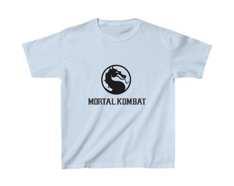 Kids Mortal Kombat Inspired T-Shirt - Embrace the Warrior Within!