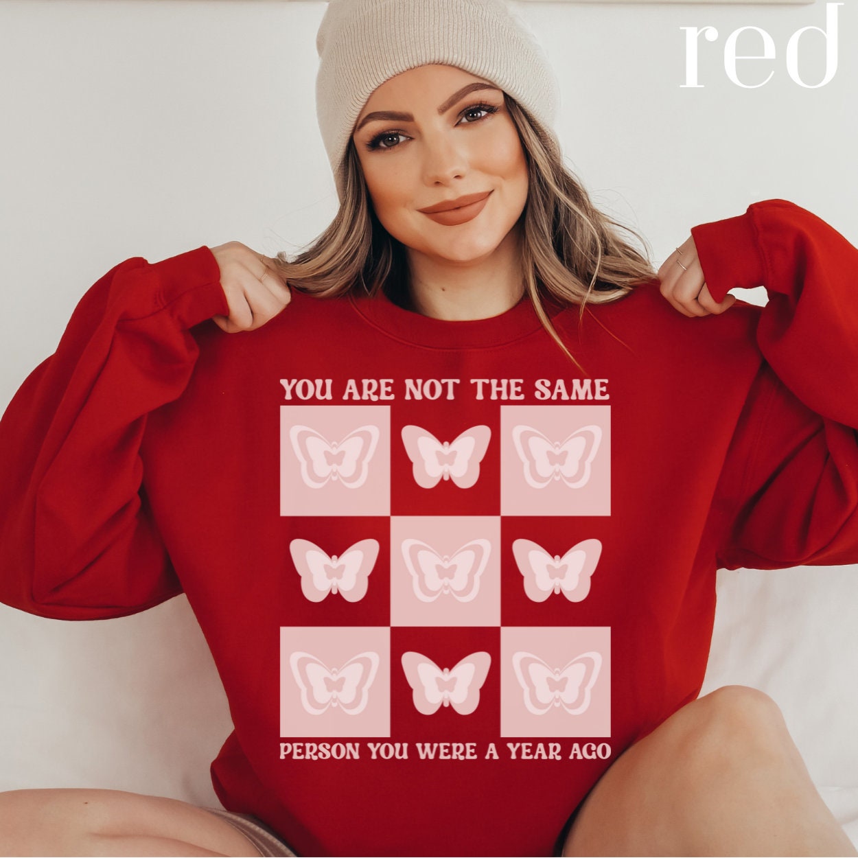 You Are Not the Same Person You Were a Year Ago Sweater - Etsy