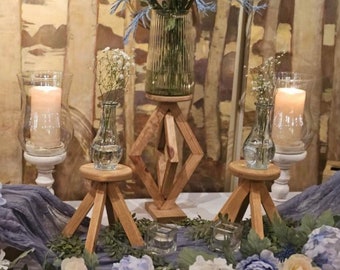 Wood Centerpieces \Rustic/Farmhouse