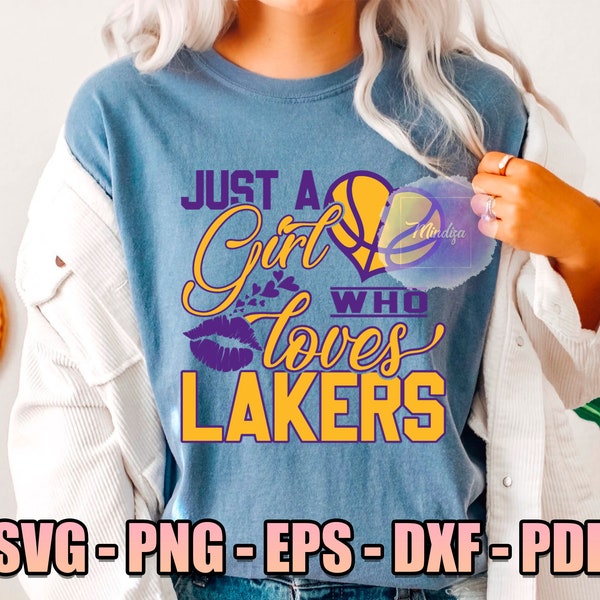 Just a Girl Who Loves Basketball SVG, Basketball Team SVG, Basketball SVG, Png, Cricut, Silhouette Cut Files, Digital Download