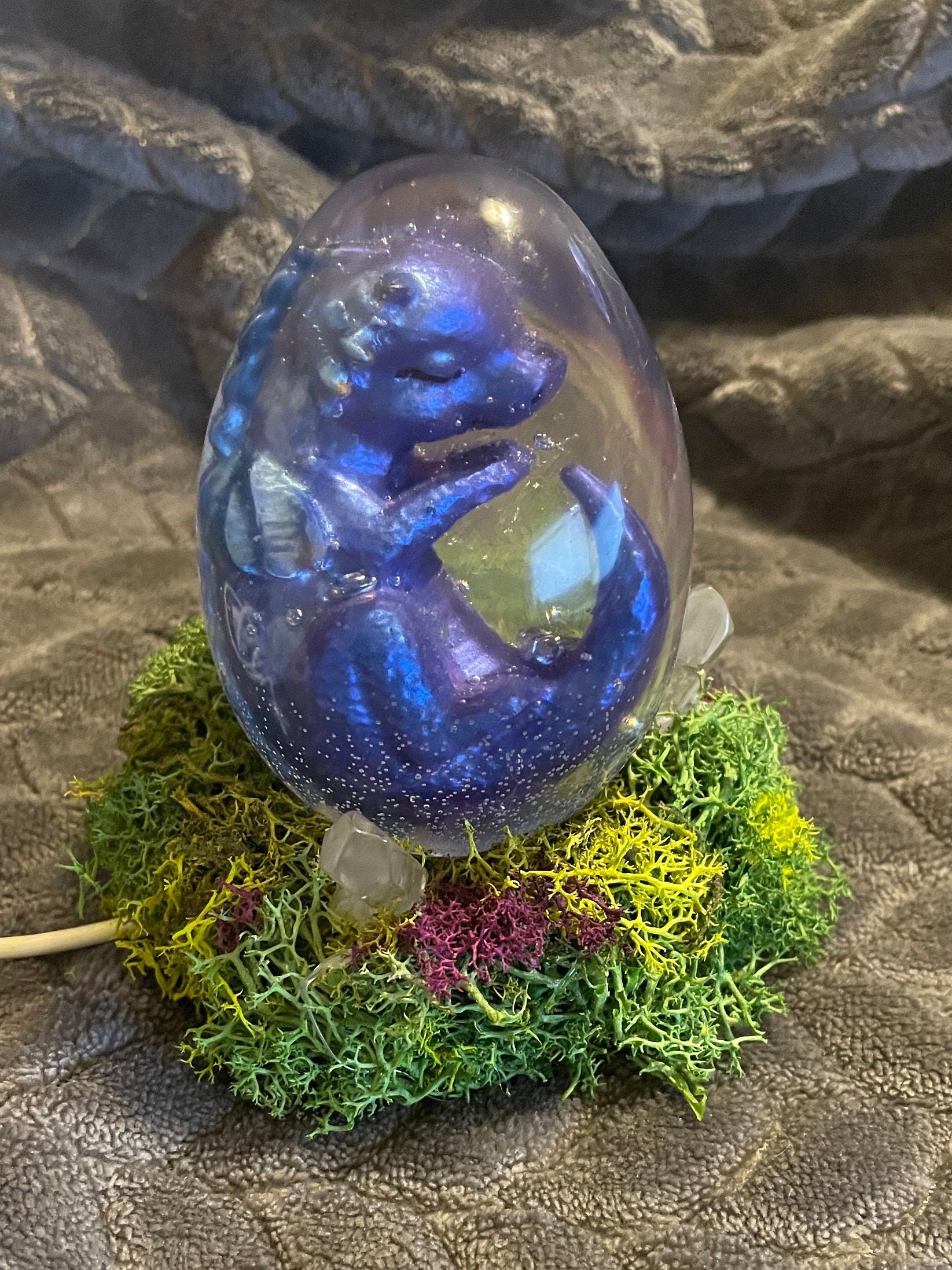 Baby Dragon Silicone Mold-dragon Egg Resin Mold-dragon Egg Lamp Mold-crystal  Epoxy Egg Mold-easter Egg Mold-epoxy Resin Art Mold 