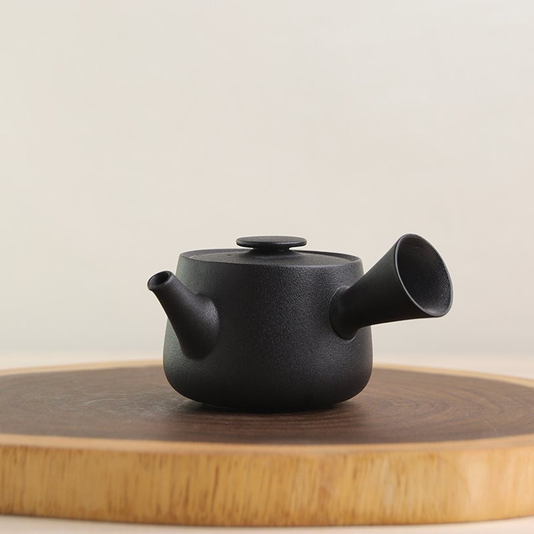 Ceramic Kyusu Teapot Asia Chinese Tea Pot 210ml Etsy
