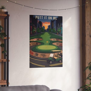 Limited Edition Art Print: "Putt It on Me" Inspired by Ja Rules "Put It on Me"