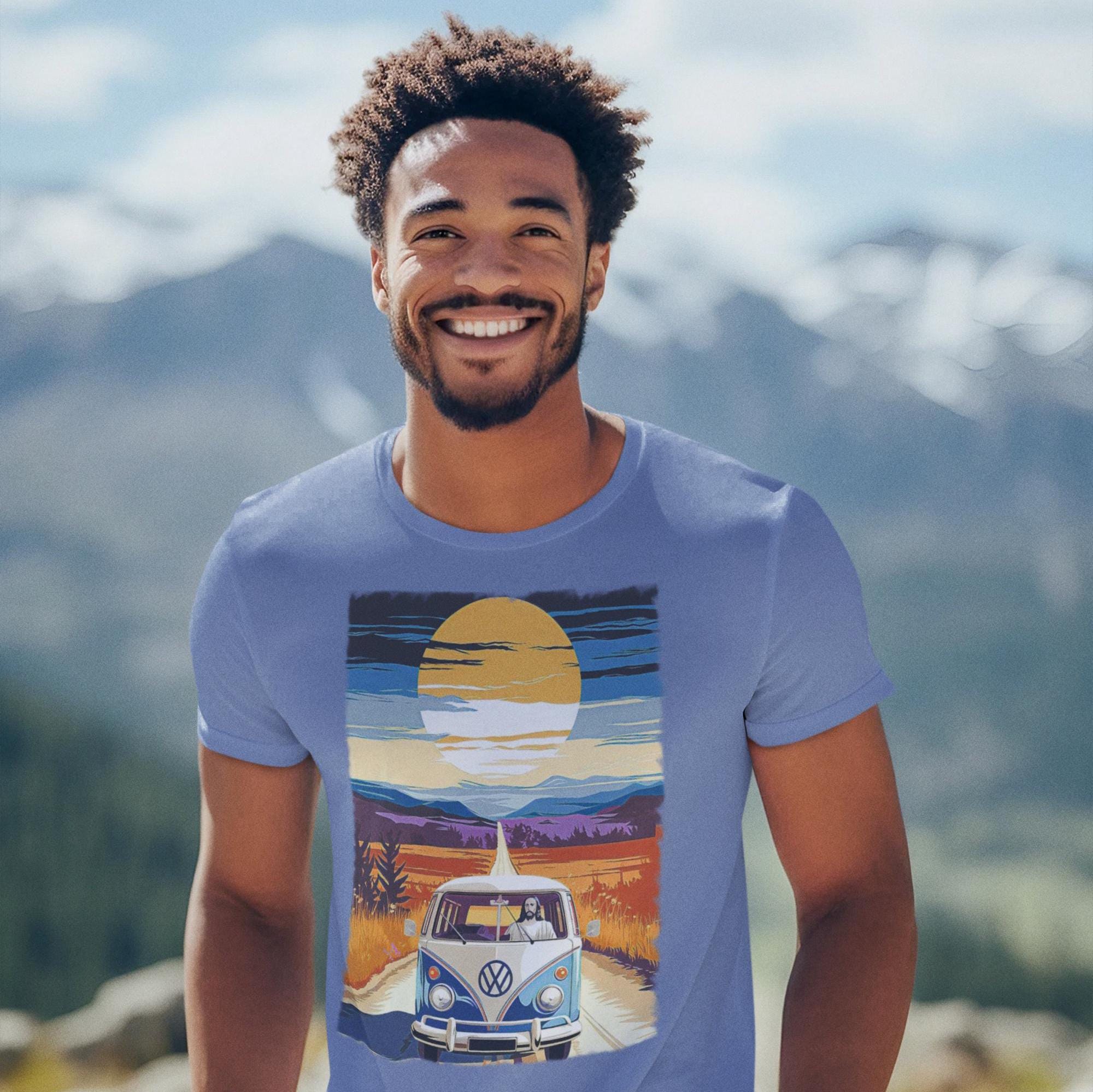 Jesus Drives Astrovan T-shirt, Christian Humor Tee - Etsy