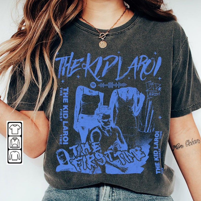 The Kid Laroi First Time Genius Album 90s Rap Music Shirt - Etsy Canada