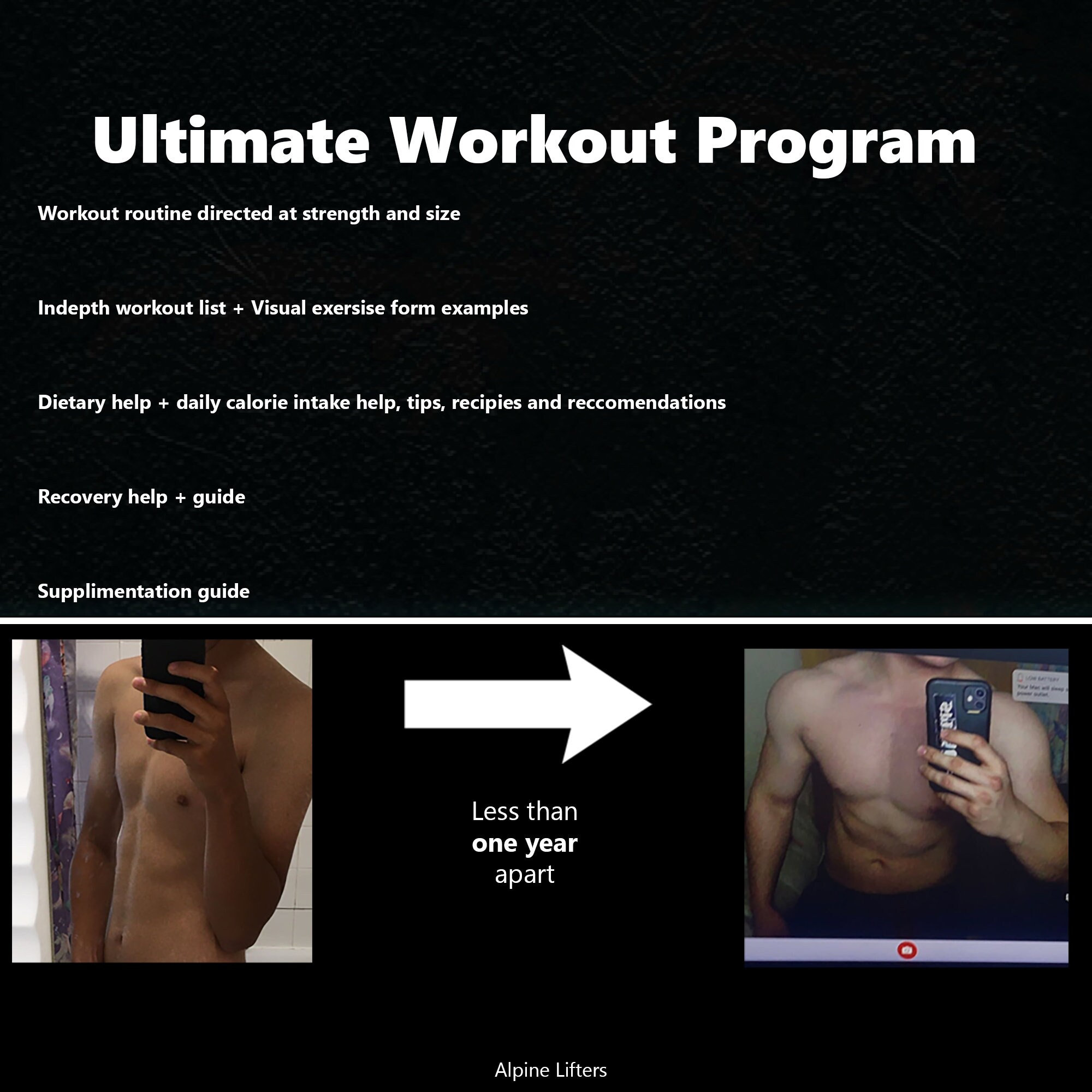 6 Day Split Ultimate Workout Program, Quick Growth, In-depth View