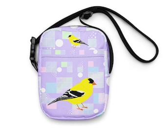 Goldfinch Dream Windows - Utility crossbody bag
