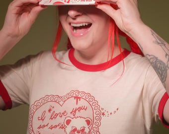 Obsession Valentine Ringer T-Shirt