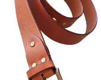 ESCLUSIVO * Cintura di pelle "Marco" leather belt for women