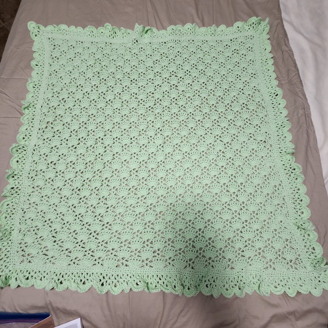 Mint Green Baby Blanket Etsy