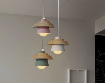 Minimalistic light, Nordic pendant light, Bedside chandelier, Minimal chandelier, Wall pendant light, Large pendant light, Nordic lighting