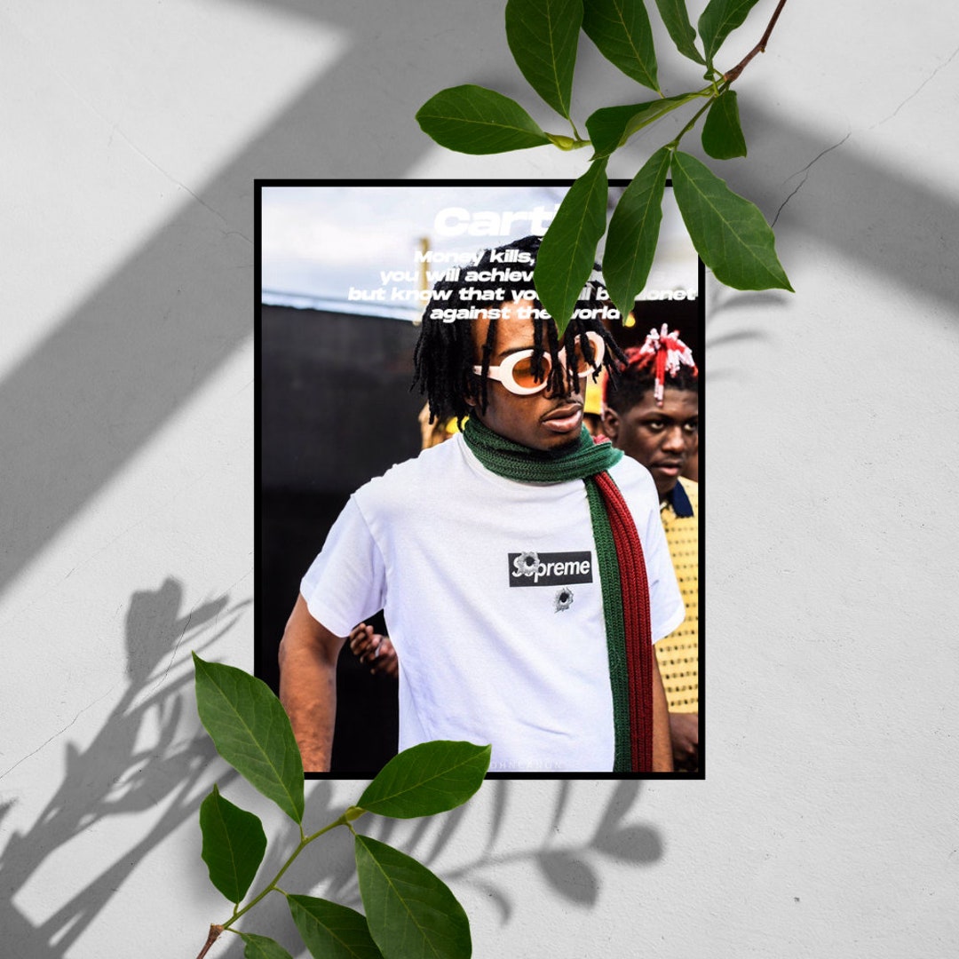 Playboi Carti Digital Wall Art Rapper Quote Canvas Print Etsy