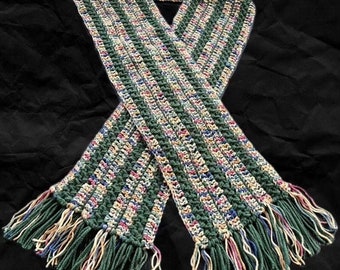 Hand Crocheted Soft & Cozy Winter Scarf